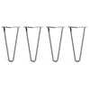 Raw Steel Hairpin Legs