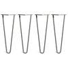 Raw Steel Hairpin Legs