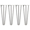 Raw Steel Hairpin Legs