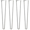 Raw Steel Hairpin Legs