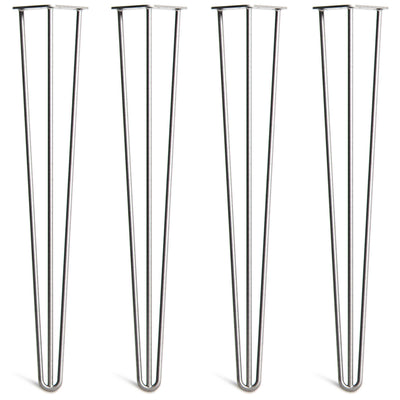 Raw Steel Hairpin Legs