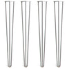 Raw Steel Hairpin Legs